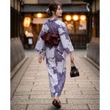 簡単！1人で着れる綿 変わり織生地 セパレート浴衣2点セット（二部式浴衣+帯） | HAPPY急便 by VERITA.JP | 詳細画像14 
