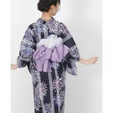 簡単!1人で着れる綿 変わり織生地 セパレート浴衣2点セット | HAPPY急便 by VERITA.JP | 詳細画像15
