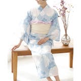 簡単!1人で着れる綿 変わり織生地 セパレート浴衣2点セット | HAPPY急便 by VERITA.JP | 詳細画像25
