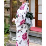 簡単！1人で着れる綿 変わり織生地 セパレート浴衣2点セット（二部式浴衣+帯） | HAPPY急便 by VERITA.JP | 詳細画像32 