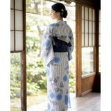 簡単！1人で着れる綿 変わり織生地 セパレート浴衣2点セット（二部式浴衣+帯） | HAPPY急便 by VERITA.JP | 詳細画像34 