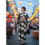 一人で簡単に着れる。綿二部式浴衣 浴衣 浴衣セット | HAPPY急便 by VERITA.JP | 詳細画像15 