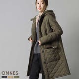 【OMNES】裏ファー高密度ナイロンキルティングジャケット | OMNES | 詳細画像1 