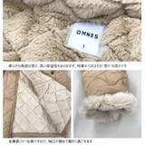 【OMNES】裏ファー高密度ナイロンキルティングジャケット | OMNES | 詳細画像9 