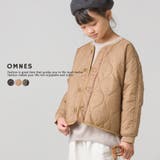 【OMNES】キッズ ウェーブキルトショートジャケット キルティングジャケット | OMNES | 詳細画像1 