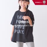 キッズ プリントメッシュ半袖Tシャツ ヴィッセル神戸コラボTシャツ | OMNES | 詳細画像1