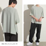 【OMNES】メンズ 梨地ビッグボックス半袖Tシャツ | haptic | 詳細画像7