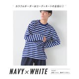 【OMNES】メンズ 10番単ボーダー長袖Tシャツ | OMNES HOMME | 詳細画像5 