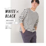 【OMNES】メンズ 10番単ボーダー長袖Tシャツ | OMNES HOMME | 詳細画像7 