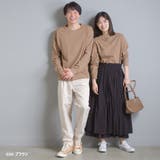 【OMNES】ユニセックス 製品洗い 無地長袖Tシャツ | haptic | 詳細画像12
