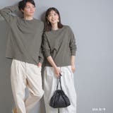 【OMNES】ユニセックス 製品洗い 無地長袖Tシャツ | haptic | 詳細画像16
