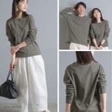 【OMNES】ユニセックス 製品洗い 無地長袖Tシャツ | haptic | 詳細画像17