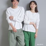 【OMNES】ユニセックス 製品洗い 無地長袖Tシャツ | haptic | 詳細画像4