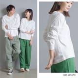 【OMNES】ユニセックス 製品洗い 無地長袖Tシャツ | haptic | 詳細画像5