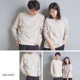 【OMNES】ユニセックス 製品洗い 無地長袖Tシャツ | haptic | 詳細画像7