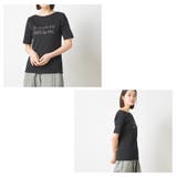 汗染み防止リブロゴプリント半袖Tシャツ Je mets | haptic | 詳細画像7