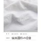 【OMNES】リーフ刺繍ワイドパンツ | haptic | 詳細画像15