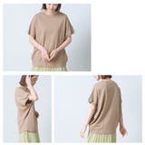 【OMNES】綿麻カット ドルマン半袖Tシャツ | haptic | 詳細画像7