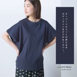 【OMNES】綿麻カット ドルマン半袖Tシャツ | haptic | 詳細画像8