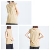 【OMNES】製品洗いコットン ノースリーブTシャツ | haptic | 詳細画像13