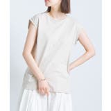 004-グレー | 【OMNES】製品洗いコットン ノースリーブTシャツ | haptic