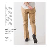 【OMNES】TRストレッチ裾スリットパンツ | haptic | 詳細画像13