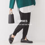 【OMNES】TRストレッチ裾リブパンツ | OMNES | 詳細画像1 
