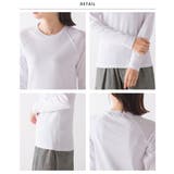 【OMNES】ストレッチジャガード クルーネック長袖&六分袖Tシャツ | haptic | 詳細画像17