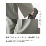 【OMNES】TRストレッチタックテーパードパンツ | haptic | 詳細画像4