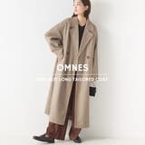 【OMNES】サイドスリットロングテーラードコート | haptic | 詳細画像1