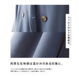 【OMNES】サイドスリットロングテーラードコート | haptic | 詳細画像4