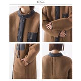 【OMNES】ボンディングボア ロングコート | haptic | 詳細画像13
