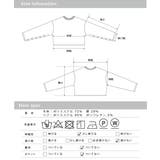 【OMNES】ミニ裏毛ボーダーオープンスリーブプルオーバーTシャツ | OMNES | 詳細画像12 