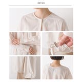 【OMNES】裾ドローストリングオーバーシャツ | OMNES | 詳細画像12 