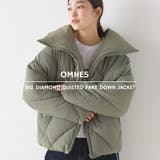 【OMNES】ビッグダイヤキルトフェイクダウンジャケット | OMNES | 詳細画像1 