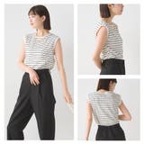 汗じみ防止 リブタンクトッップ レディース | OMNES | 詳細画像16