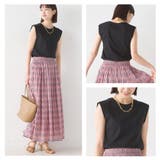 汗じみ防止 リブタンクトッップ レディース | OMNES | 詳細画像7