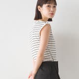 161-ホワイト×ブラック | 汗じみ防止 リブタンクトッップ レディース | OMNES