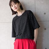 130-ブラック×ホワイト | 【OMNES】接触冷感レーヨンナイロン オーバーサイズ半袖プルオーバー | OMNES