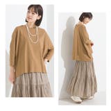 【OMNES】冷感シルクタッチ ドルマンスリーブ6分袖プルオーバー | OMNES | 詳細画像13 