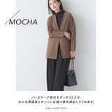製品染め コットンノーカラージャケット | OMNES | 詳細画像6