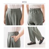 【OMNES】TRストレッチタックテーパードパンツ | OMNES | 詳細画像13