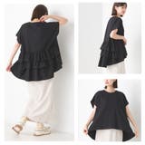 【OMNES】バイオポリウォッシュバックフリルプルオーバーTシャツ | OMNES | 詳細画像10