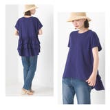 【OMNES】バイオポリウォッシュバックフリルプルオーバーTシャツ | OMNES | 詳細画像15