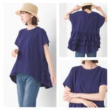 【OMNES】バイオポリウォッシュバックフリルプルオーバーTシャツ | OMNES | 詳細画像16