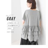 【OMNES】バイオポリウォッシュバックフリルプルオーバーTシャツ | OMNES | 詳細画像6