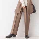 032-モカ | 【OMNES】TRストレッチタックテーパードパンツ | OMNES