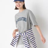 904-グレーB | 【OMNES】ユニセックス バイオポリウォッシュプリント半袖Tシャツ | OMNES