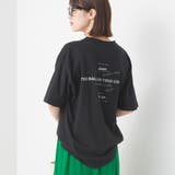 908-ブラックC | 【OMNES】ユニセックス バイオポリウォッシュプリント半袖Tシャツ | OMNES