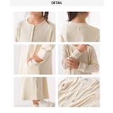 【OMNES】キッズ ハニカムストレッチワッフル切り替えヘンリーワンピース | OMNES | 詳細画像17
